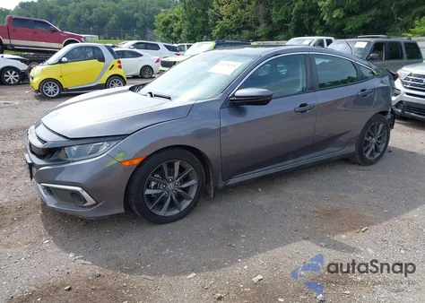 2020 Honda Civic Ex из США, поврежденный, VIN 19XFC1F36LE021648